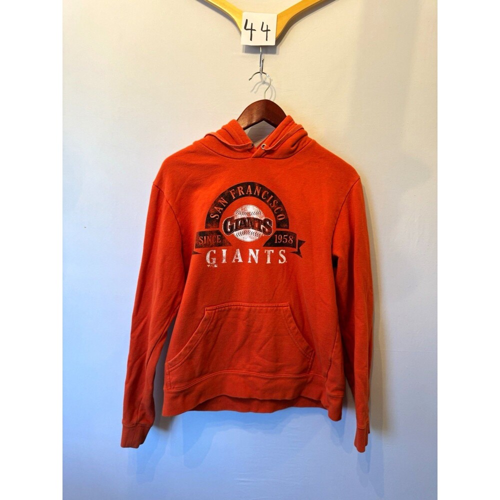 Fanatics San Francisco Giants Orange Pullover Hoodie Mens M MLB